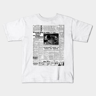 Newspaper - Sydney Daily Telegraph 1950 Kids T-Shirt